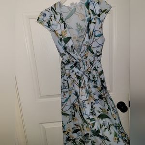 I Love mom brand blue dress